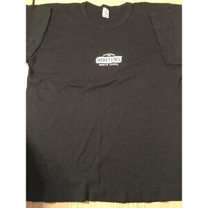 New Mens Hooters Vintage T-shirt From North Tampa Florida black Size XLarge